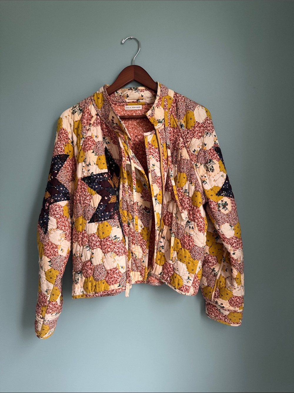 Ulla Johnson Elettra Patchwork Jacket